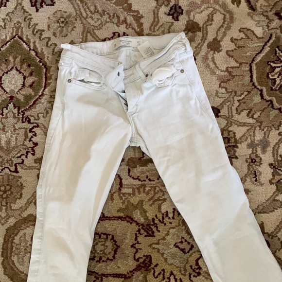Abercrombie & Fitch Jeans Abercrombie Low Rise Skinny Jeans Light